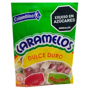 Deliciosos dulces duros fruta mix con sabor a banano, viene por 100 unidades, y su peso es de 350 g.