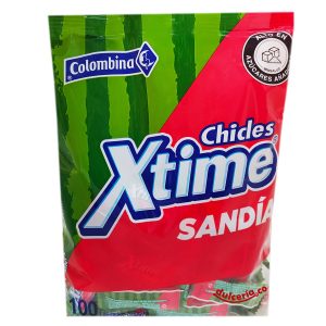 chicles-xtime-sandia