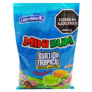 Minibum Surtido  Tropical x100