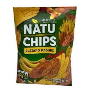 Natu Chips Plátano Maduro 38 g
