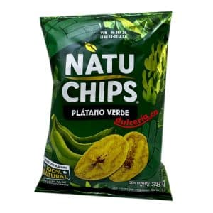 Natu Chips Plátano Verde 38 g
