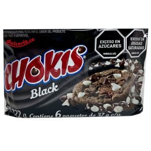 Chokis Black x6 - Imagen 1